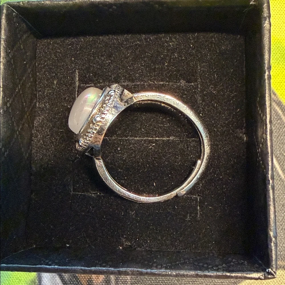 Adjustable Moonstone Ring - Picture 3 of 3
